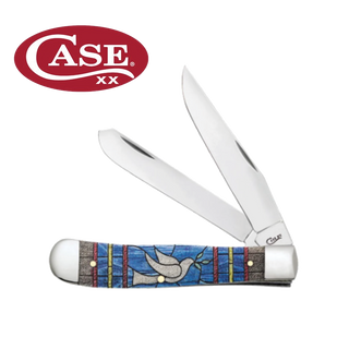 CASE Stained Glass Dove Collector