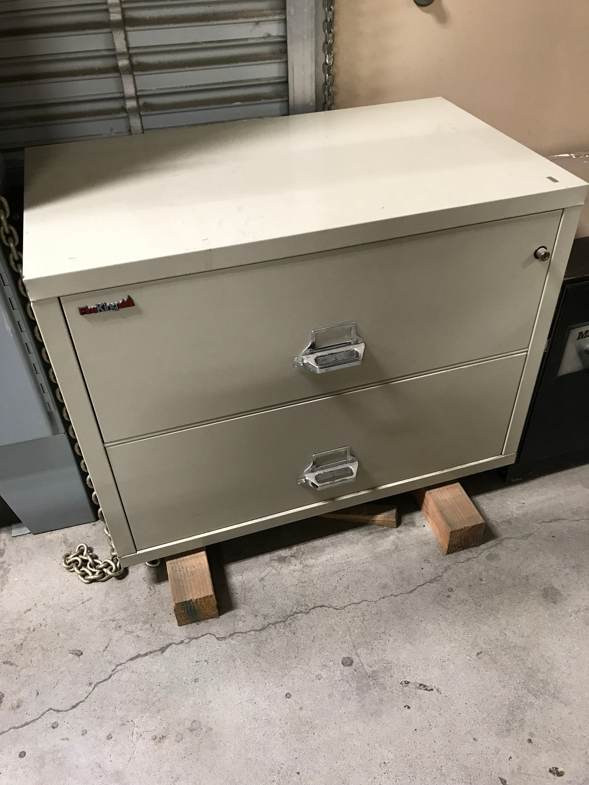 USED Fire King Filing Cabinet