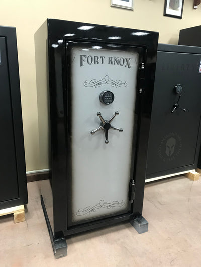 Fort Knox Maverick 6031 (887) | 2Tone Jet/Platinum | 75 Minute Fire Protection