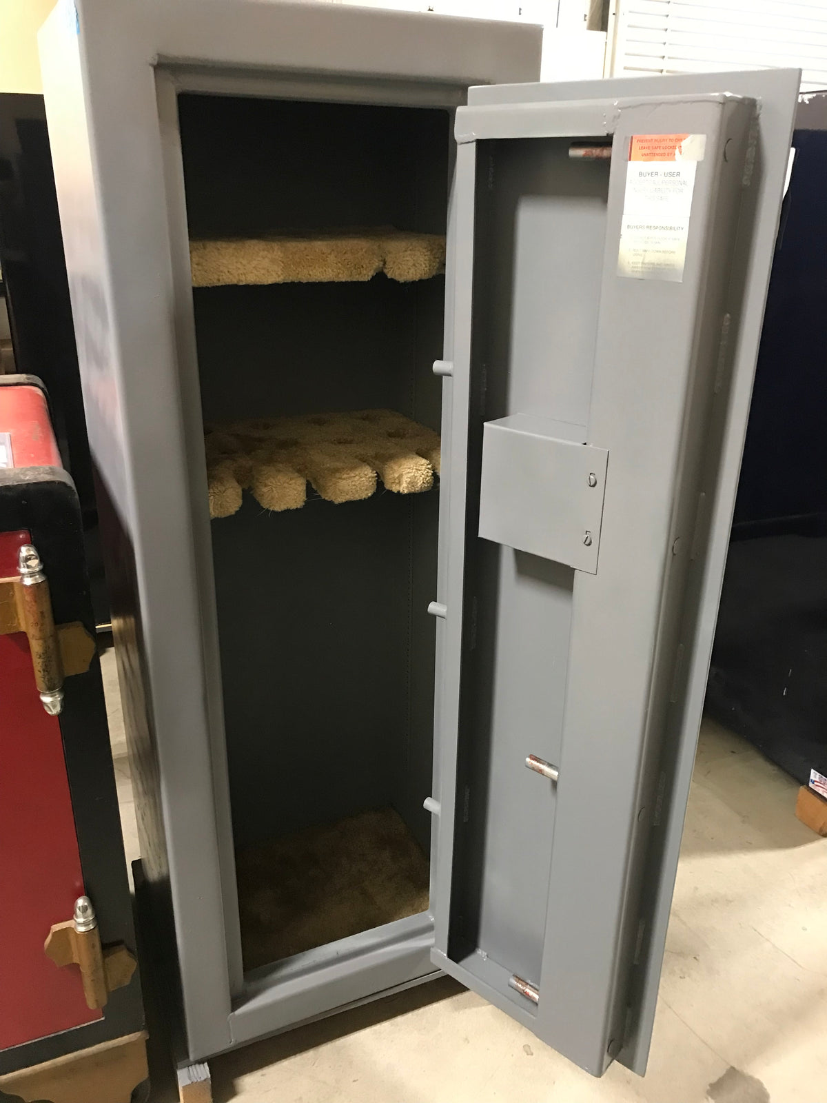 USED 6022 Gray Gun Safe