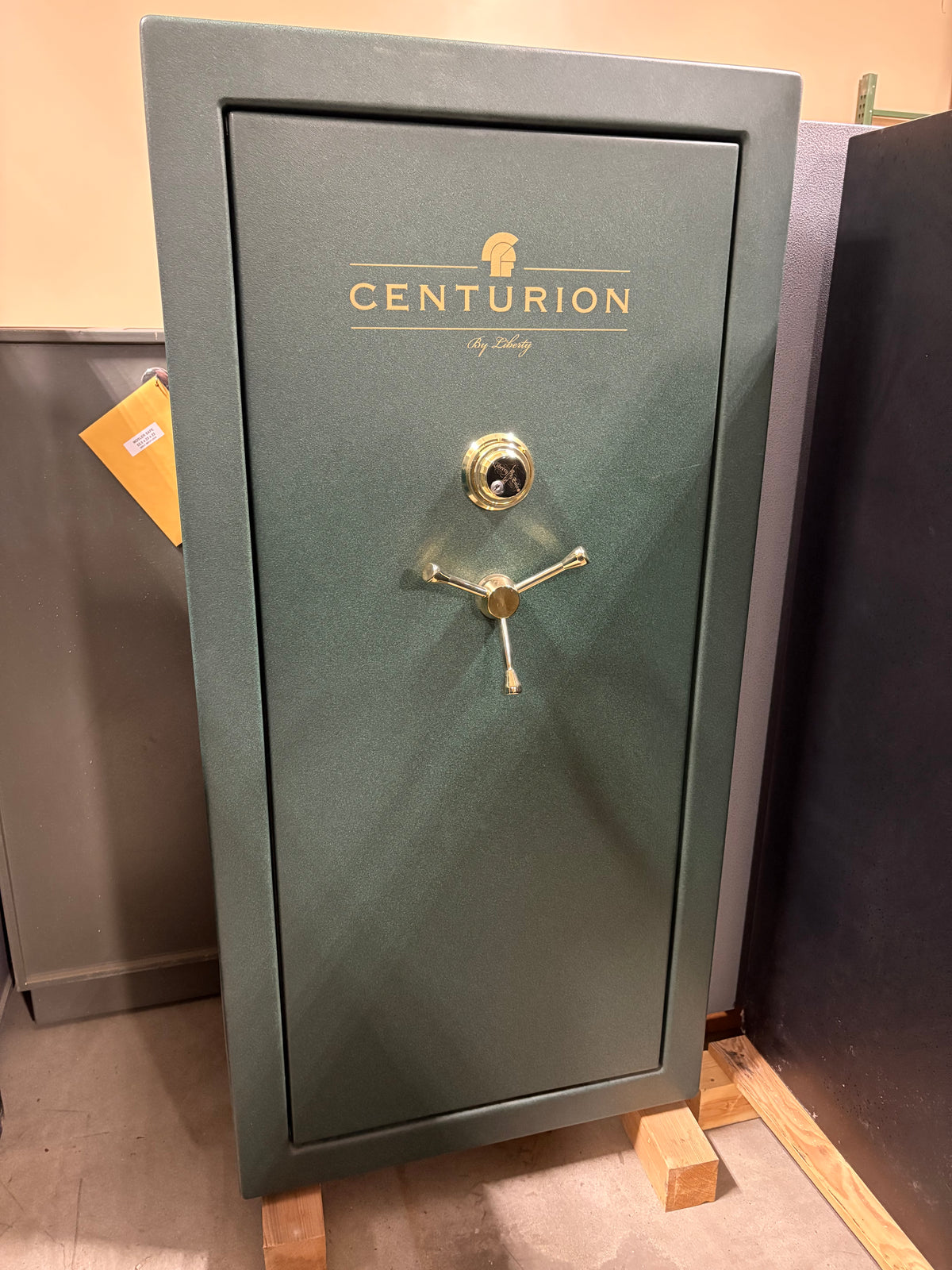 USED Centurion 23 Green Textured Textured Gun Safe (726)